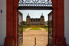 Schloss Seehof - Blick durch das Memmelsdorfer Tor